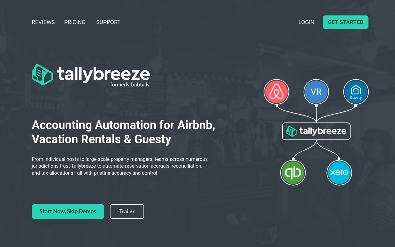 Best Accounting Software for Short Term Rentals - tallybreeze quickbooks add on