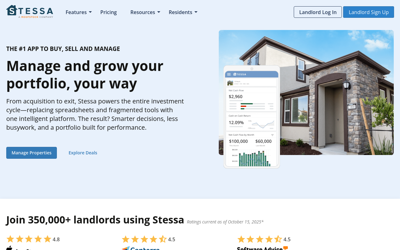 Best Accounting Software for Short Term Rentals - stessa rental property specific