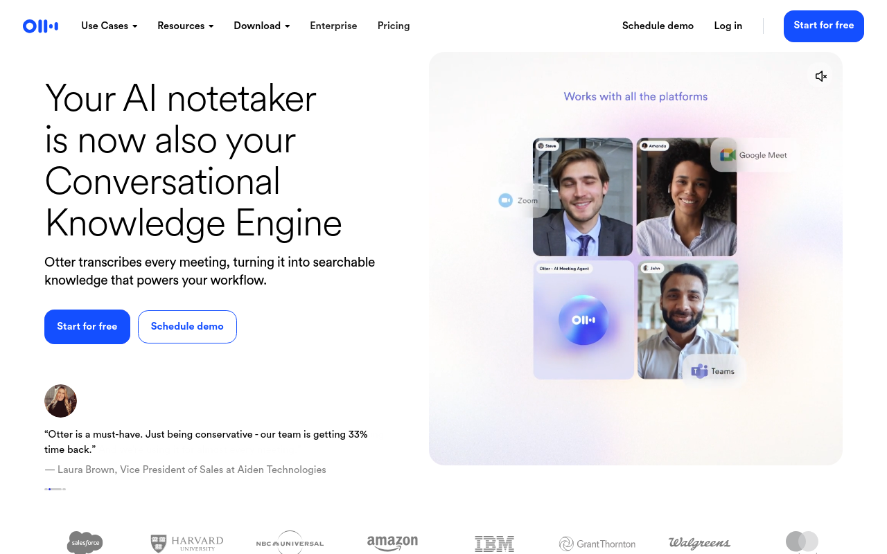 Best App to Record and Transcribe Meetings - otter ai real time