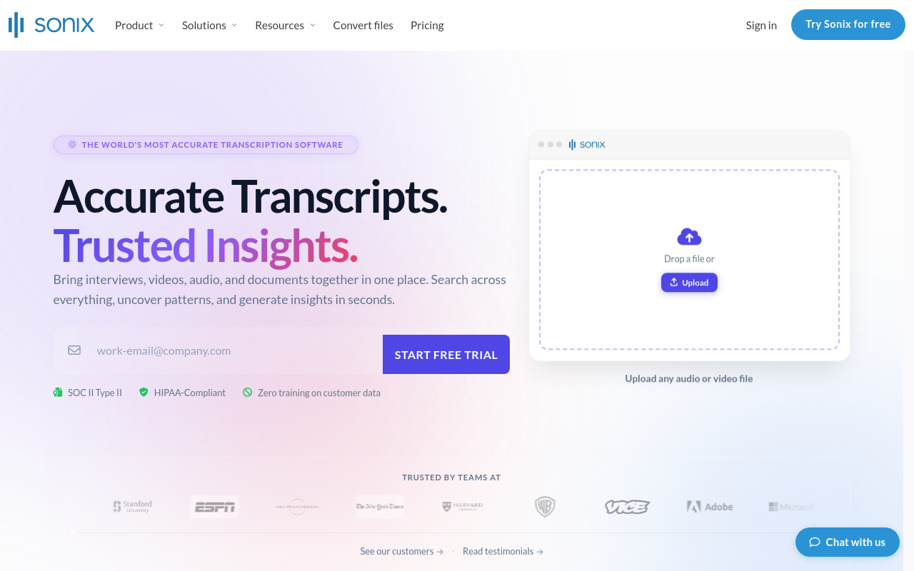 Otter AI Alternatives - sonix best automated file