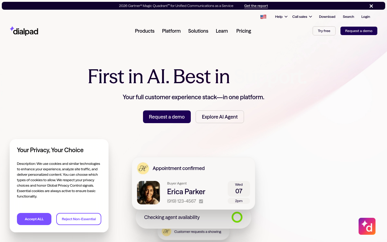 Best Call Recording Software - dialpad ai powered business