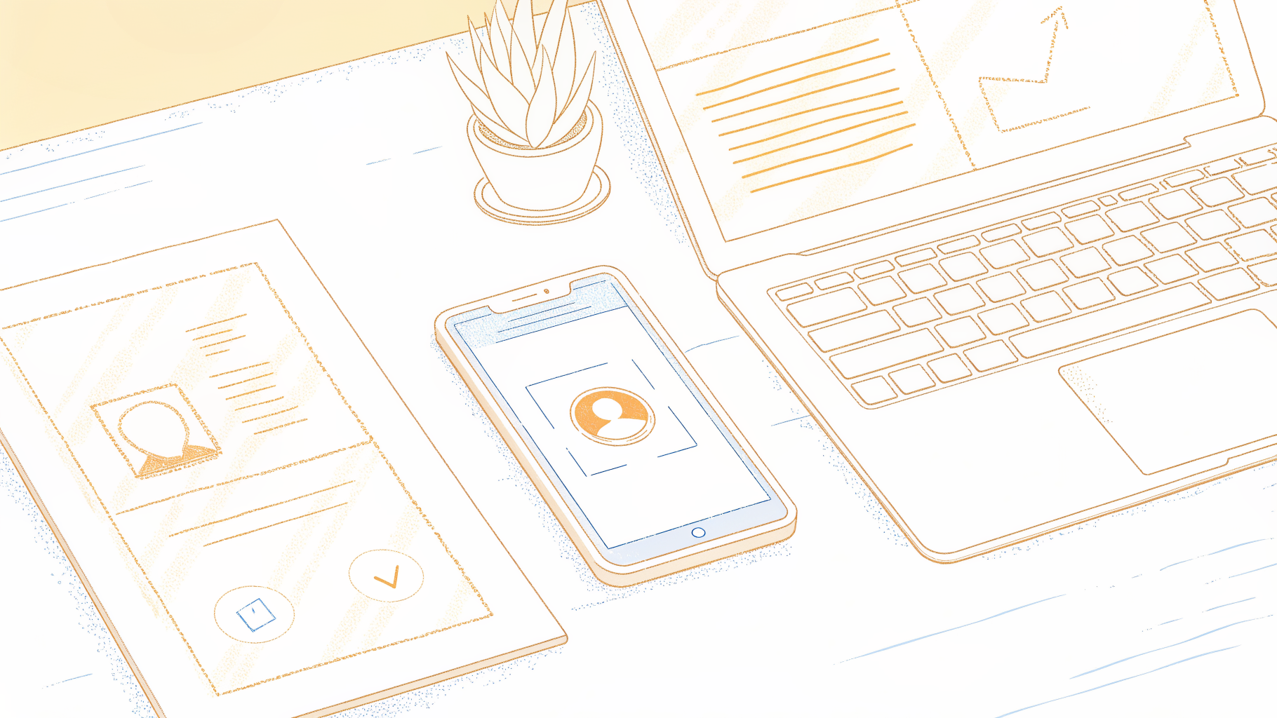 Raw audio recording flows through AI transcription into a clean shareable summary document