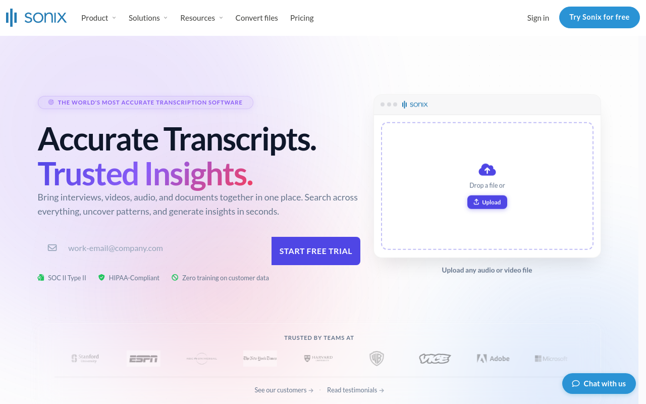 call transcription - sonix best automated multilingual