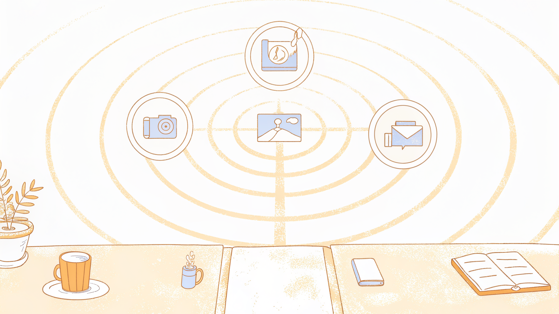Bullseye diagram matching four transcription workflow archetypes to their ideal AI tool category