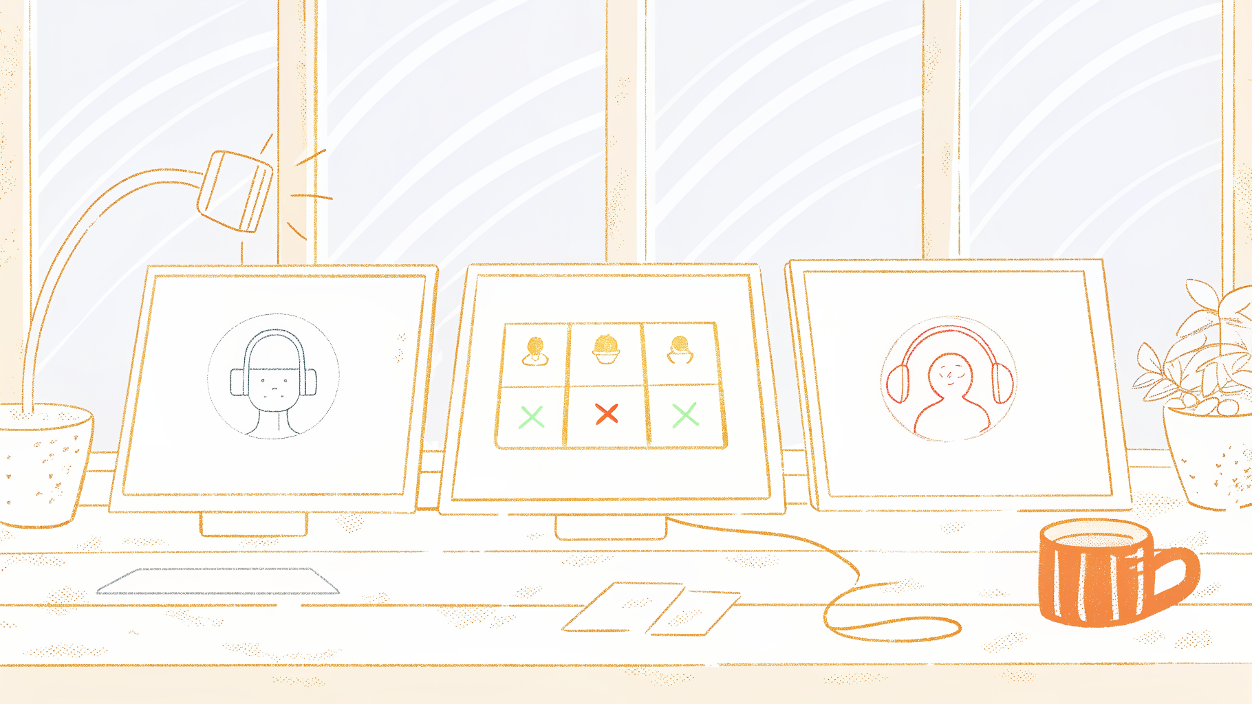 Three tool cards contrasting live meeting bots versus file upload transcription workflows