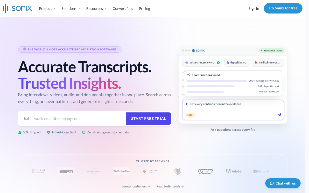 What Is AI Transcription - sonix best multilingual academic