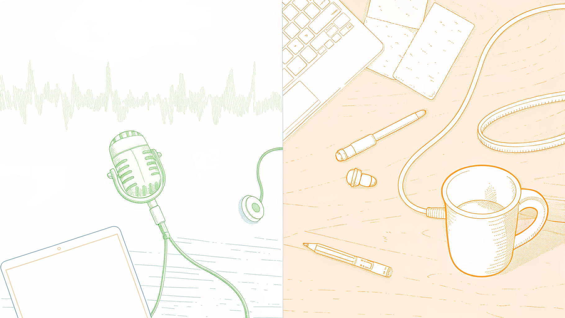 Clean audio versus noisy accented audio showing offline transcription accuracy gap