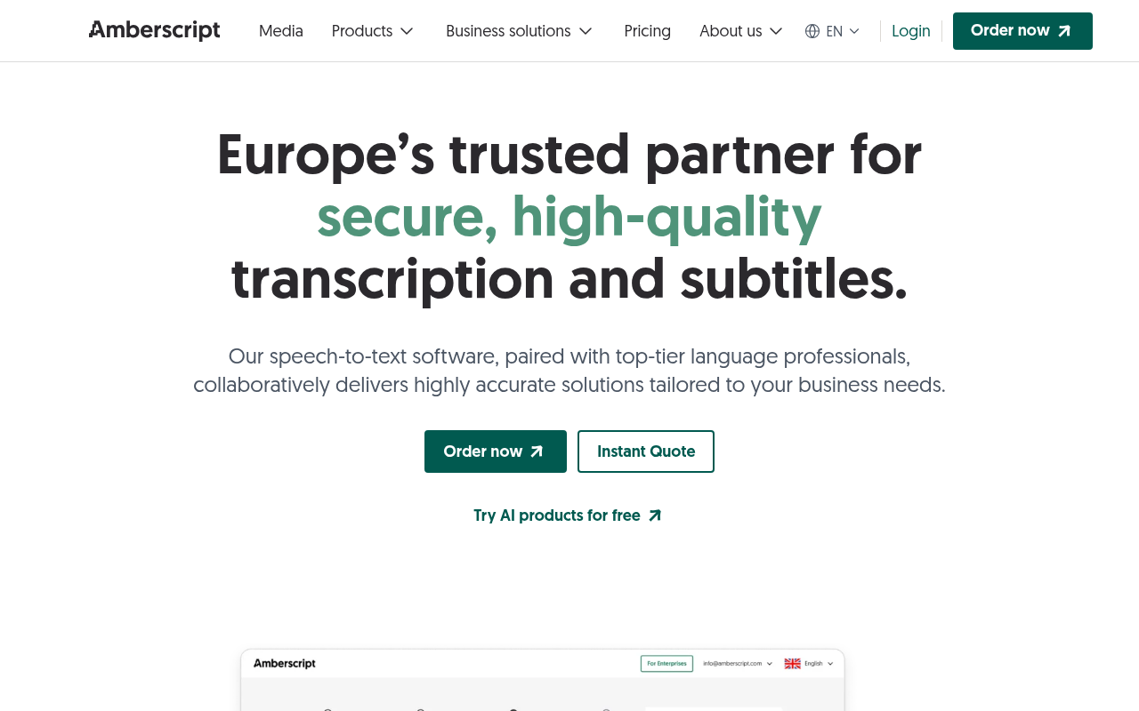 Best Transcription Software - 17 amberscript legal court