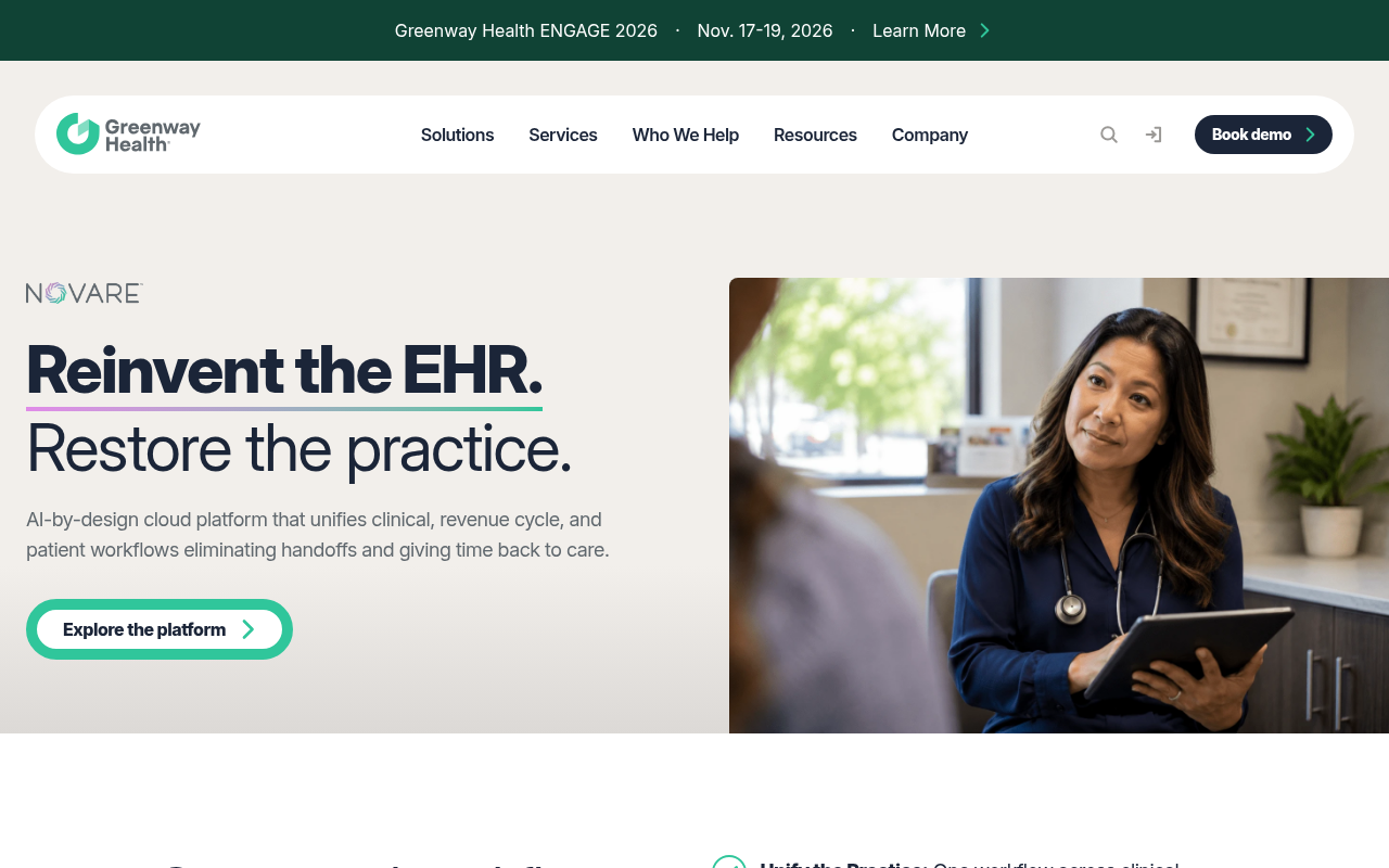 Orthopedic EMR Systems - greenway health best ambulatory