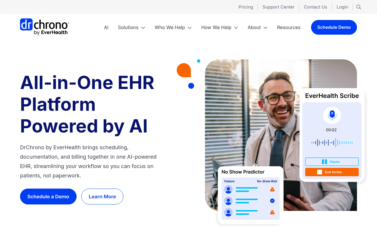 Orthopedic EMR Systems - drchrono best ipad first