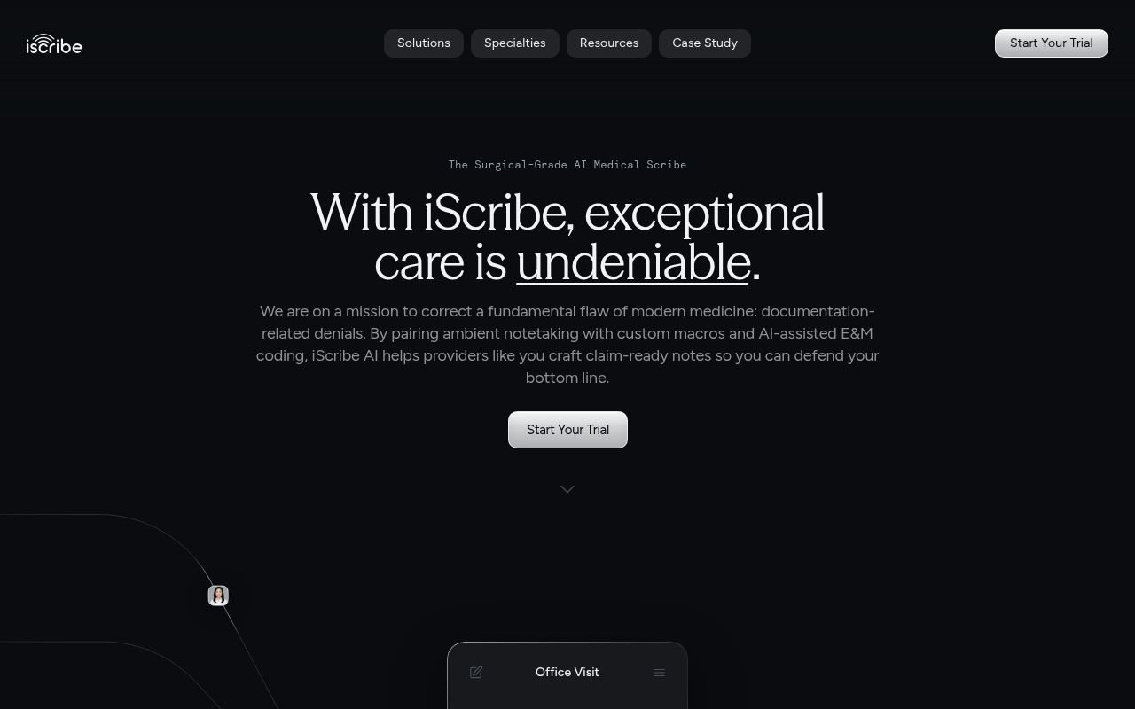 AI Scribe Comparison - iscribe health best coding